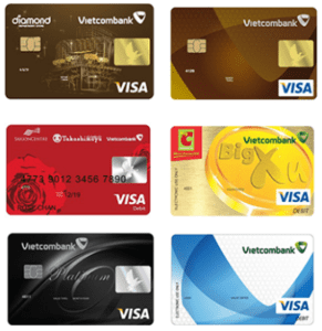 Các loại thẻ ATM Vietcombank