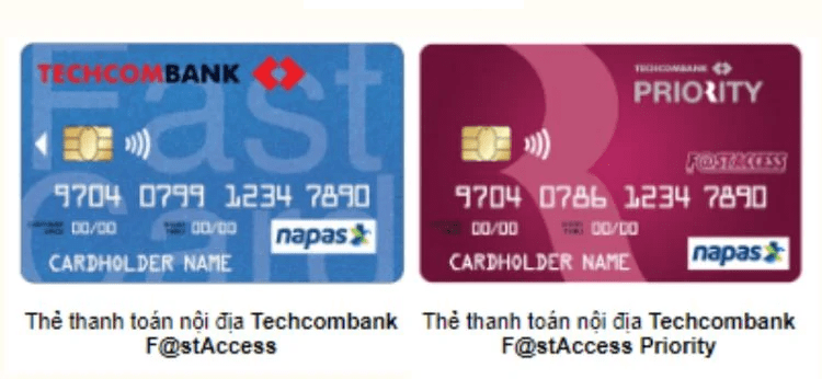 Thẻ ghi nợ nội địa Techcombank