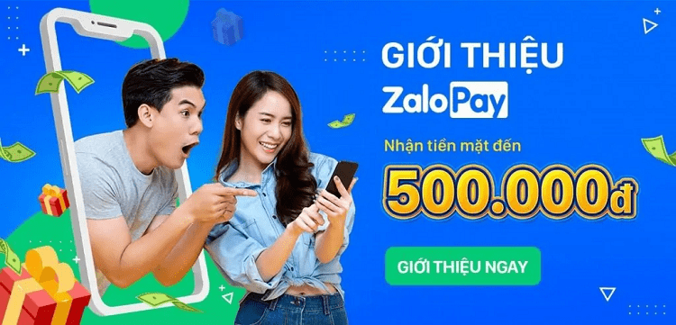 Nhận 500K từ Zalo Pay miễn phí