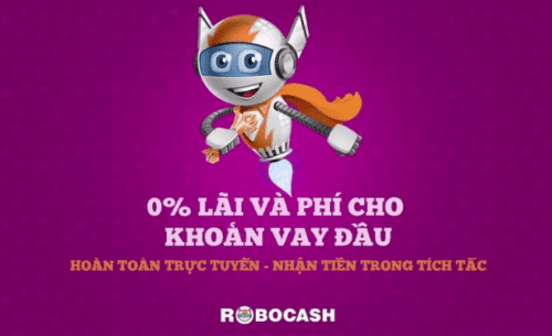 Robocash - Vay nhanh 1 triệu online
