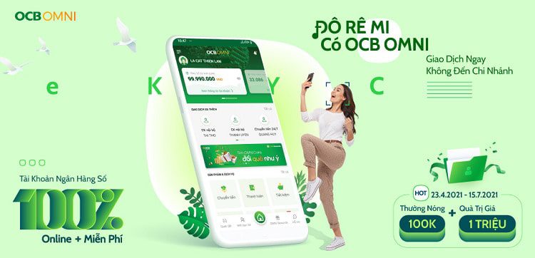 OCB OMNI – App ngân hàng kiếm tiền