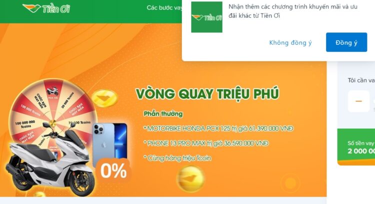 Tiền Ơi - Vay tiền qua iCloud iPhone tại Hà Nội